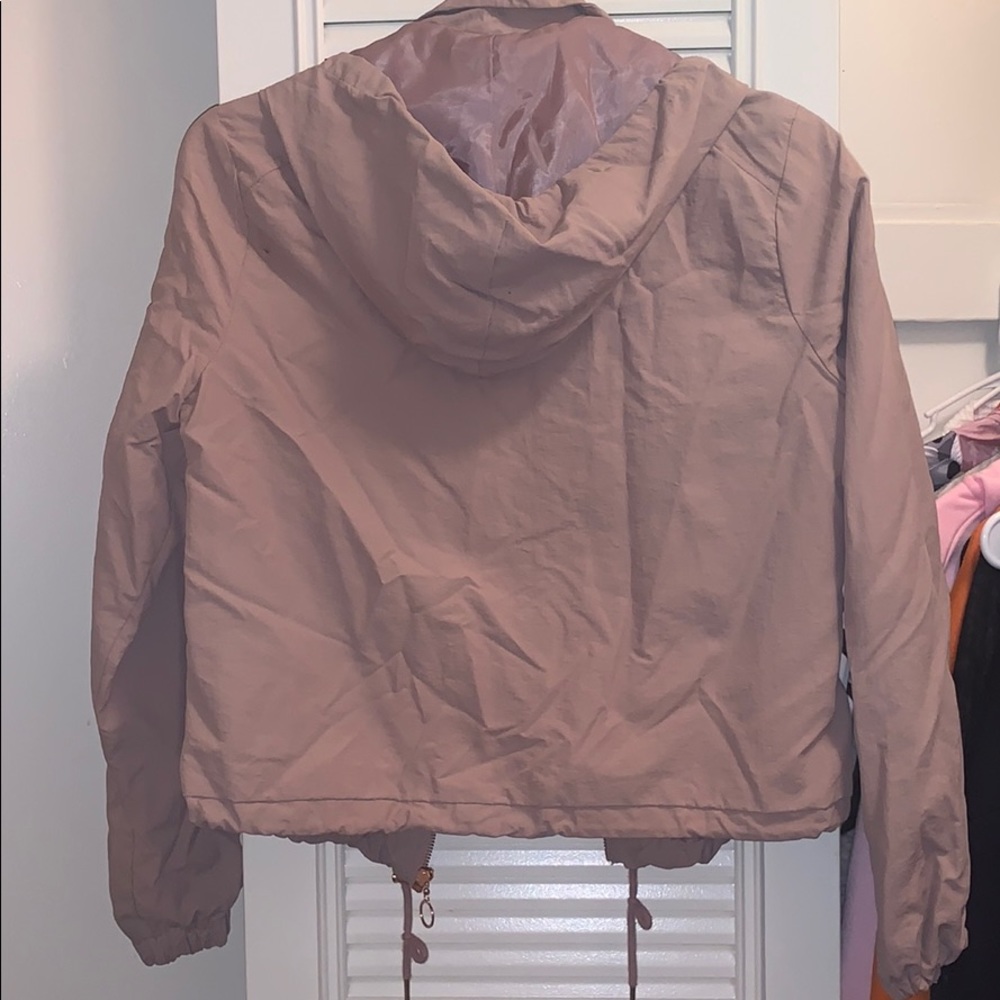 Tan Bomber Jacket - Picture 2 of 6